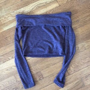 Off The Shoulder Long Sleeve